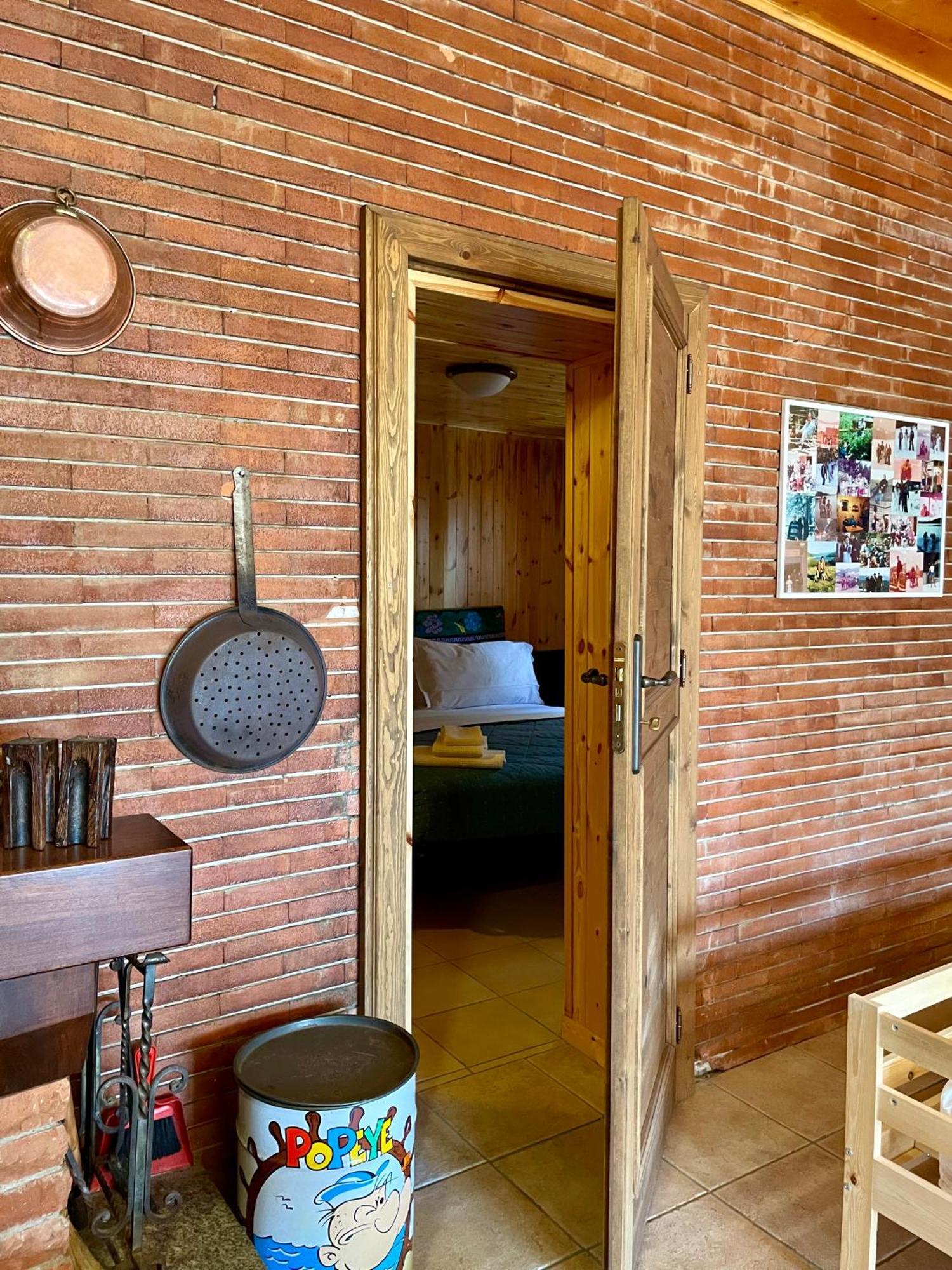 Chalet Natura La Taverna Dei 3 Porcellini Cavaliere  Eksteriør billede