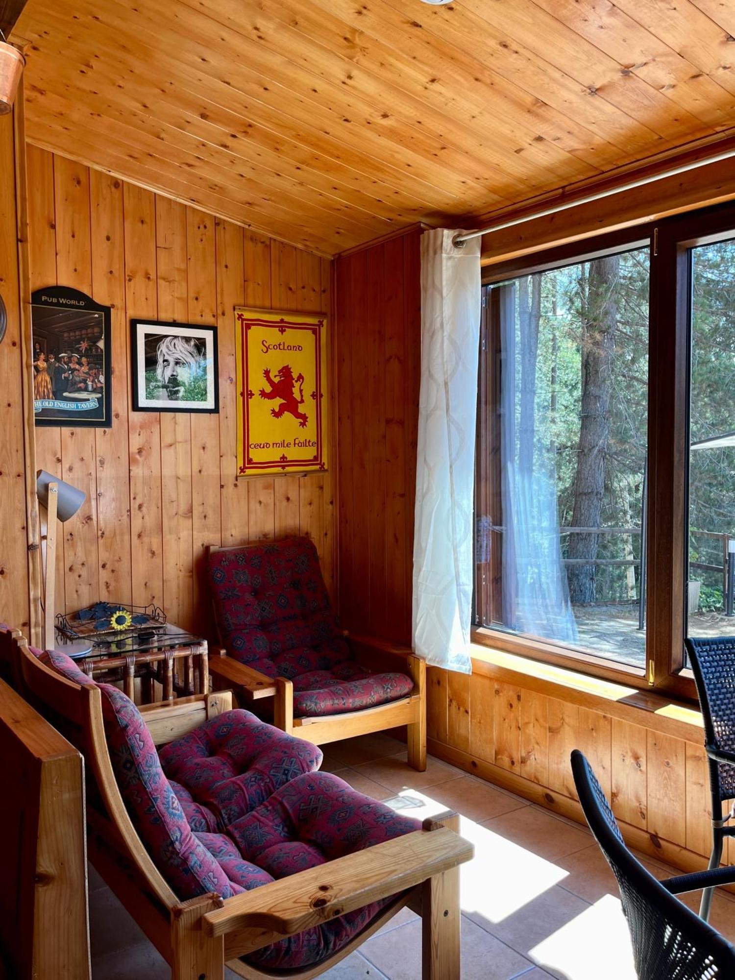 Chalet Natura La Taverna Dei 3 Porcellini Cavaliere  Eksteriør billede